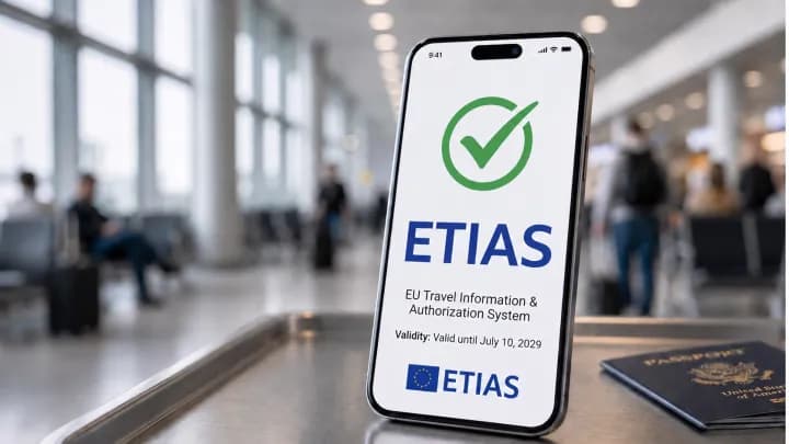 Posible retraso en la autorización de viaje ETIAS en Europa hasta 2027